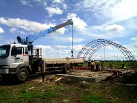 Строительство картофелехранилища Строительство картофелехранилища
